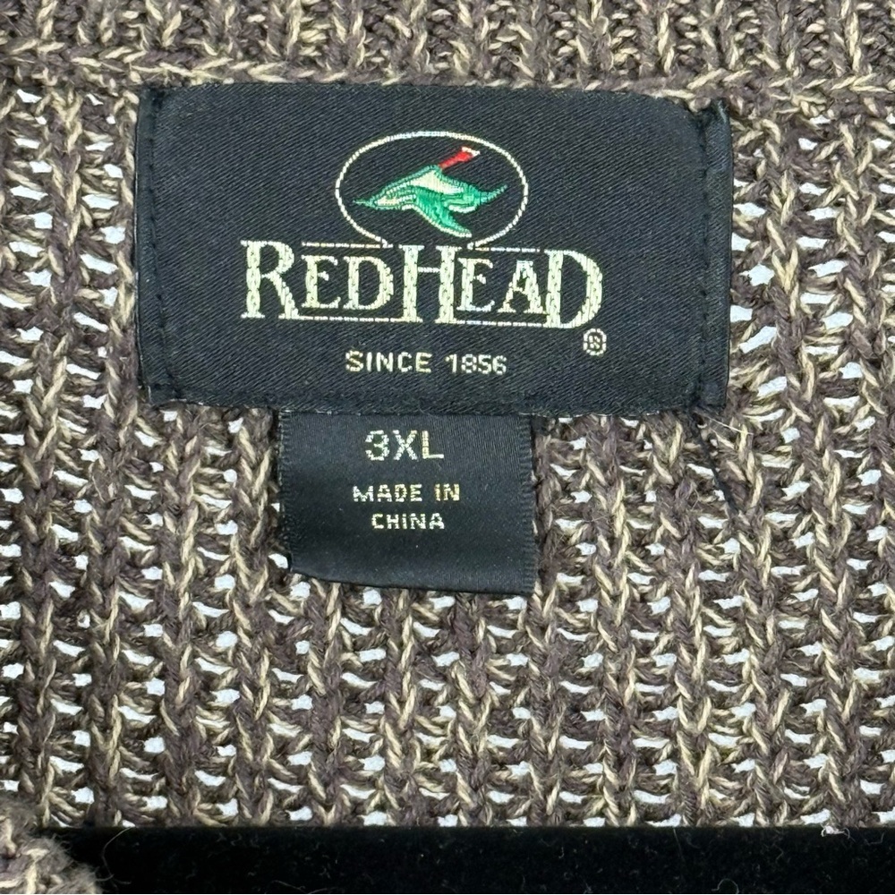 RedHead Knit Henley Sweater Long Sleeve Textured‎ Rustic Outdoor Casual Mens 3XL - Picture 5 of 12